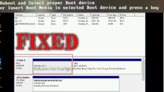 Repair Windows Boot Partition  Includes files and partitioning [upl. by Eyot]