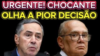 URGENTE BARROSO E GILMAR DEBOCHA DO CENÁRIO CHOCANTE NOVAS DECISÕES EM ANDAMENTO [upl. by Jennine]