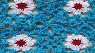 crochet table cloth design💞 Punvlog5850 [upl. by Bathelda]