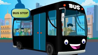 Roues Sur le Bus Comptines et Chansons pour Bébés en Français [upl. by Enial]