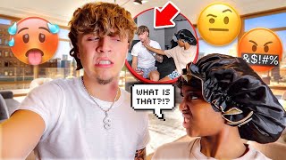 “HICKEY” Prank On My GIRL BESTFRIEND😳 GETS CRAZY [upl. by Nylqcaj375]