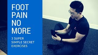 3 secret exercises for plantar fasciitis foot pain  these totally cured my foot pain [upl. by Annetta639]