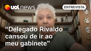 Caso Marielle Foi uma punhalada diz Cidinha Campos sobre Rivaldo Barbosa delegado preso pela PF [upl. by Reahard]