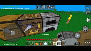 making a house in multicraft watch the full video😃 [upl. by Oinesra]