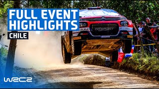 WRC2  WRC3 Event Highlights  Rally Chile Bio Bío 2024 [upl. by Eilak832]