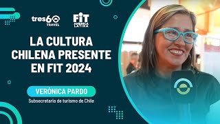 ✅Veronica Pardo  La cultura chilena presente en FIT 2024 [upl. by Afatsum]