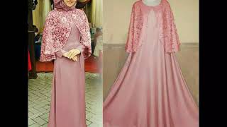 Trend Gamis Lebaran  Gamis Brokat Mewah Elegan Terbaru 2018 [upl. by Avah262]