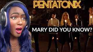 SHOOK PENTATONIX  MARY DID YOU KNOW  SINGER FIRST TIME REACTION [upl. by Leirua]