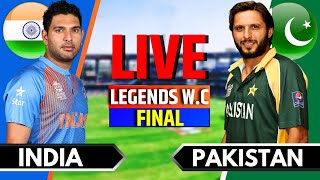 India vs Pakistan World Championship of Legends 2024  Live Cricket Match Today  IND vs PAK Live [upl. by Tiedeman]