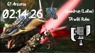 MHGU Hub G1 Arzuros  Alchemy Switch Axe 214quot26 TA rules Low Quality [upl. by Isawk]