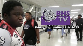 Brownsburg High School TV News  Friday September 15th 2023 [upl. by Ahsekram]