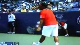 Baghdatis slow motion serve [upl. by Perl]