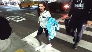 Danielle Cash Me Outside Bregoli Threatens Photographers At LAX [upl. by Irena]