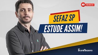 Concurso SEFAZ SP Como estudar para Auditor Fiscal [upl. by Macnamara637]