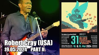 🇪🇺 🇩🇪 Robert Cray USA 31th International Blues Festival Schöppingen Germany  19 Mai 2024 [upl. by Arramat444]