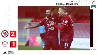 FOGGIAMONTEROSI 2 a 1 gli highlights [upl. by Honor556]