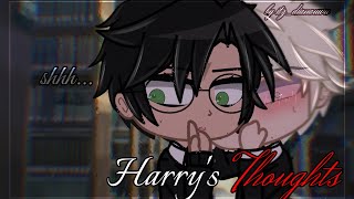 Draco reads Harrys thoughts  Drarry  GCMM  Gacha Club  Full Version [upl. by Genaro]