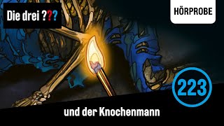 Die drei  Folge 223 und der Knochenmann  Hörprobe zum Hörspiel Die drei Fragezeichen [upl. by Nobile370]