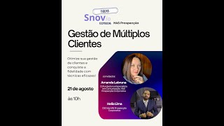 Snovio Talks HAS Prospecção  Gestão de Múltiplos Clientes [upl. by Yoj]