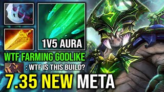 NEW META 1v5 Radiance  Manta Style Farming Godlike Max Atrophy Aura Carry Underlord Dota 2 [upl. by Riatsila]