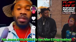 E Dogg MAKES Fyb Jmane APOLOGIZE To Fallen Ops x Oblock Members x Their Families‼️👀😮  UPDATE [upl. by Atsok]