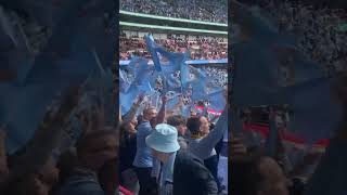 Coventry City Fans Sing We’ll Live and Die in these towns vs Manchester United [upl. by Percy]