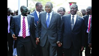 UHURU AND RAILA JOIN RUTO TO UNITE IN STATE HOUSE [upl. by Decato]