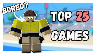 25 Of THE BEST Roblox Games To Play When Youre Bored 2024 [upl. by Namhcan207]