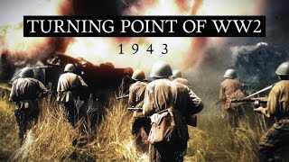 1943 Turning Point of WW2 in Europe Documentary [upl. by Catlaina158]