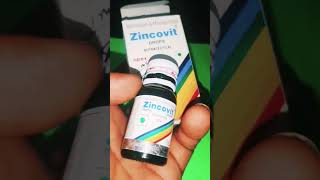 healthylifestyle youtubeshorts trendingshorts  Zincovit Drops for baby Uses in Hindi  Zincovit [upl. by Penhall]