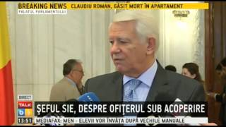 Seful SIE despre ofiterul sub acoperire [upl. by Lelia795]