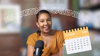 The Perfect Marketing Calendar for October 2024 [upl. by Sonni37]