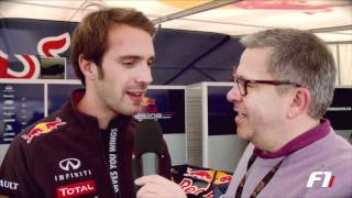 F1i TV  Briefing du Grand Prix dEspagne avec JeanEric Vergne [upl. by Odell59]