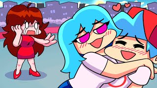 quotSKY vs GIRLFRIENDquot Friday Night Funkin Song Animated Rap Battle [upl. by Auhs]