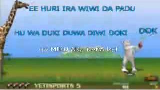 Yeti sports song with lyrics [upl. by Suirtemed]