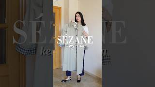 Sézane Haul amp Try On  Keep or Return sezane sezanehaul [upl. by Asik]