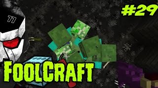 FOOLCRAFT 29  THE CURSED MOB MOSH PIT Modded Minecraft 110 [upl. by Belac]