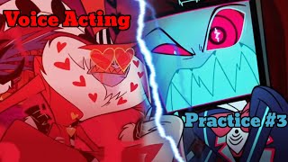 Voiceover Practice 3  Vox and Valentino Hazbin Hotel Language Waring [upl. by Florian]