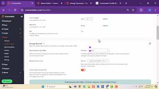 cronometer new version profile and targets instructions 2024 [upl. by Talbot]