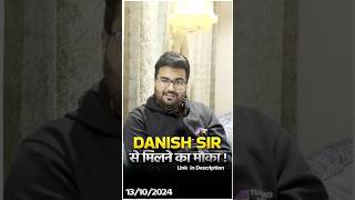 Patna Meetup Link in Description  Danish Sir से मिलने का मौका  teachingpariksha patna [upl. by Ainoz]