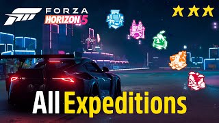 Forza Horizon 5 Field Goal Collectibles Guide – American Footballs El Estadio Horizon [upl. by Eselrahc661]