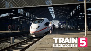 Let´s Play Train Sim World 5  ICE 3 BR 406  Dresden Riesa [upl. by Intirb]