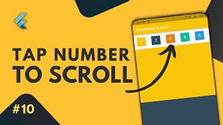 Flutter Scroll on Tap  Simple Techniques for Seamless User Interaction [upl. by Whalen]