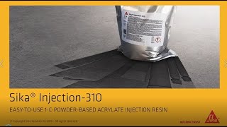 Sika Injection®310 [upl. by Desma]