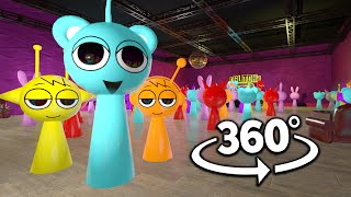 Incredibox Sprunki Nightclub  VR 360° Experience [upl. by Analak]