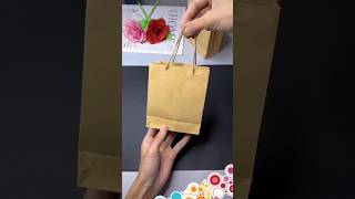 Cómo hacer bolsas de papel para regalos Manualidades con papel fáciles [upl. by Avehs]