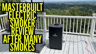 Masterbuilt Digital Electric Smoker Review After Many Smokes [upl. by Wright]