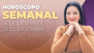 HORÓSCOPO SEMANAL  16 DE DICIEMBRE AL 22 DE DICIEMBRE  KATIUSKA ROMERO [upl. by Rehpotsrihc]