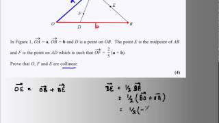 Vectors  Collinear Vectors problem 1 [upl. by Carrillo520]