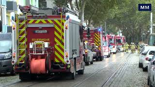 Brand in Altenheim in Mannheim Eine Person tot geborgen [upl. by Uriia]